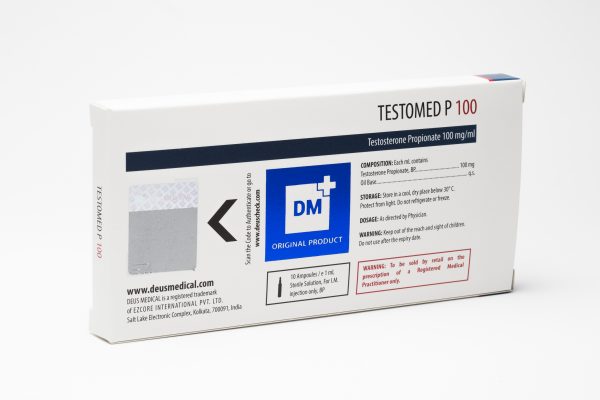 Testomed P 100 DeusMedicalTestosterone Propionate 3