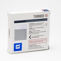 TURIMED 10 (Clorodehidrometiltestosterona) DeusMedical 50 Comprimidos de 10 mg